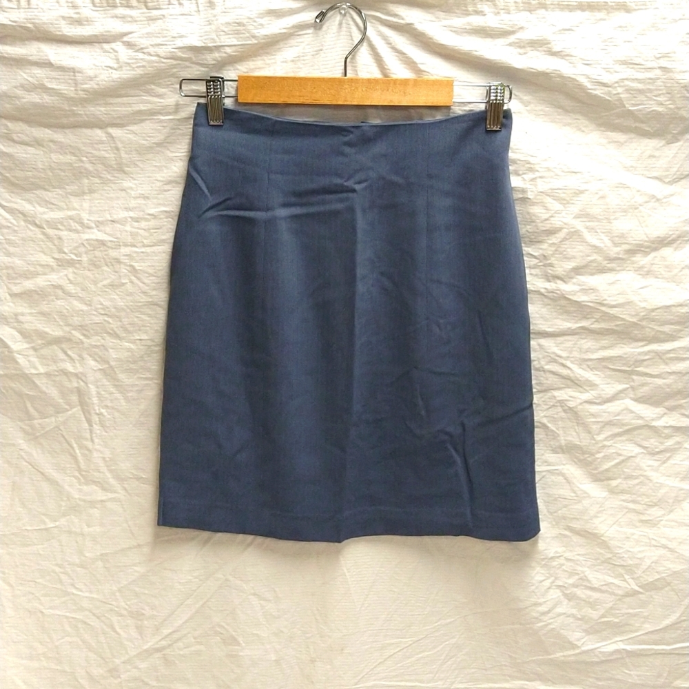 Preview Collection • blue pencil skirt